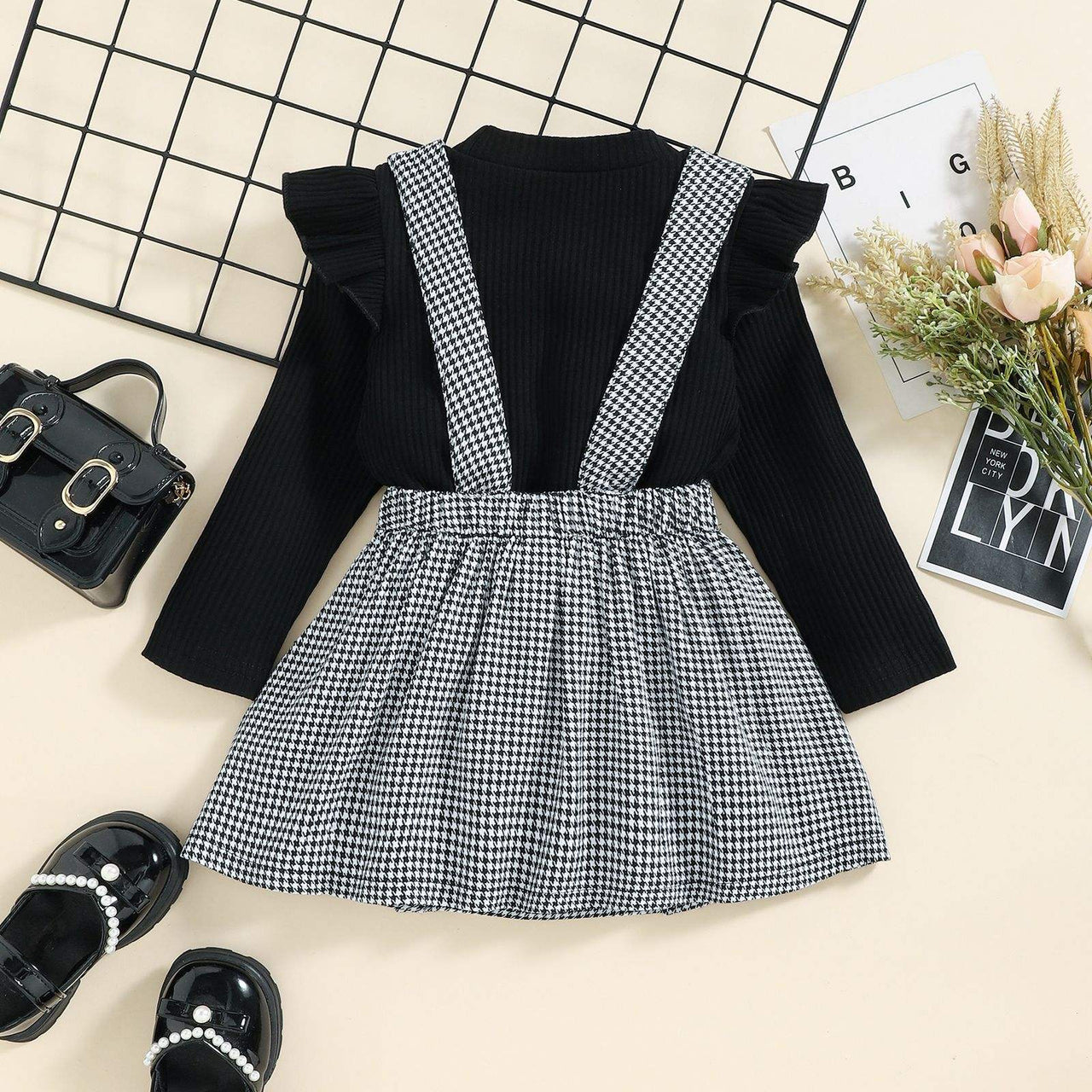 Mini Fashion™ - Cute and Stylish - Two-piece dress set