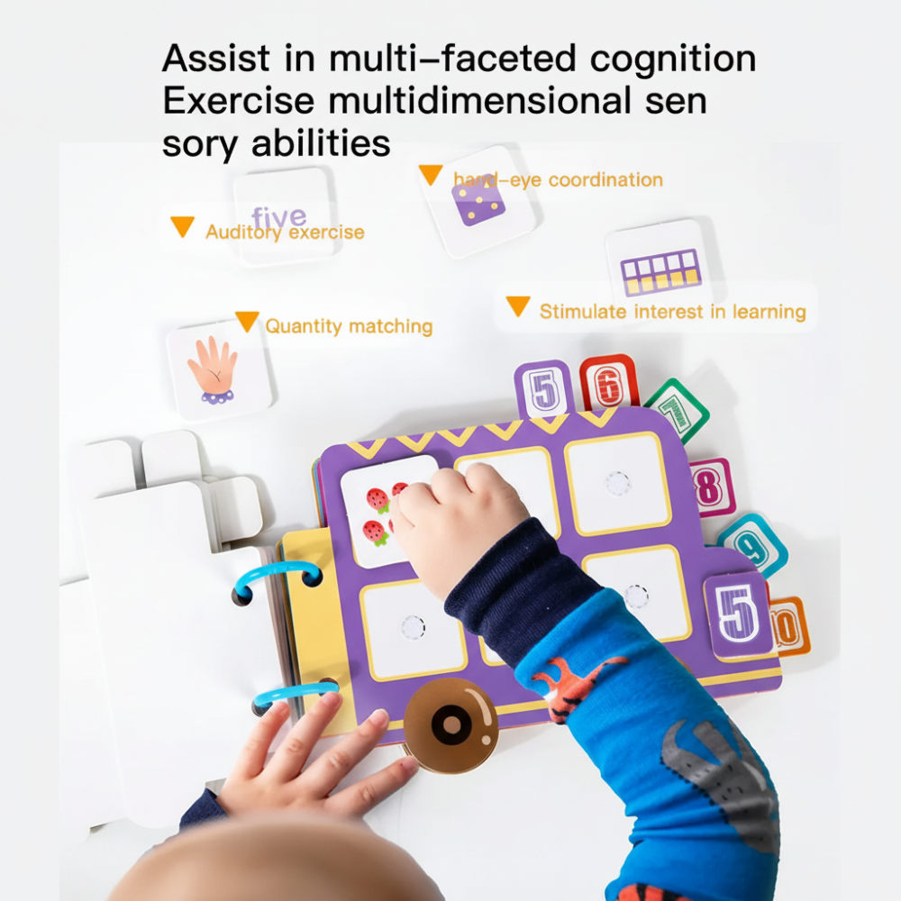 SmartCount – Educational & Fun – Number Book with Counting Activities