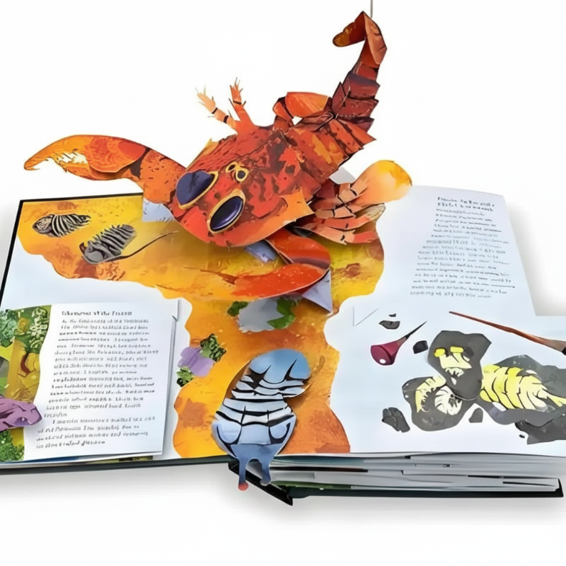 JurassicKids – Exciting & Educational – 3D Dinosaur Encyclopedia Pop-Up Book