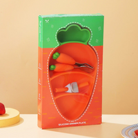 Thumbnail for MiniMeal – Safe & Non-Slip – Silicone Toddler Plate Set with Cutlery