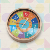Thumbnail for ChildrenTime – Independent & Quiet - Educational Children's Wall Clock