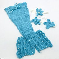 Thumbnail for OceanPrincess – Enchanting & Comfortable – Baby Mermaid Set