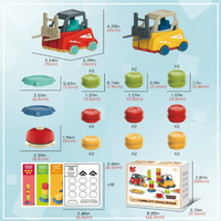 Thumbnail for LittleBuilders – Interactive & Safe – Forklift Play Set