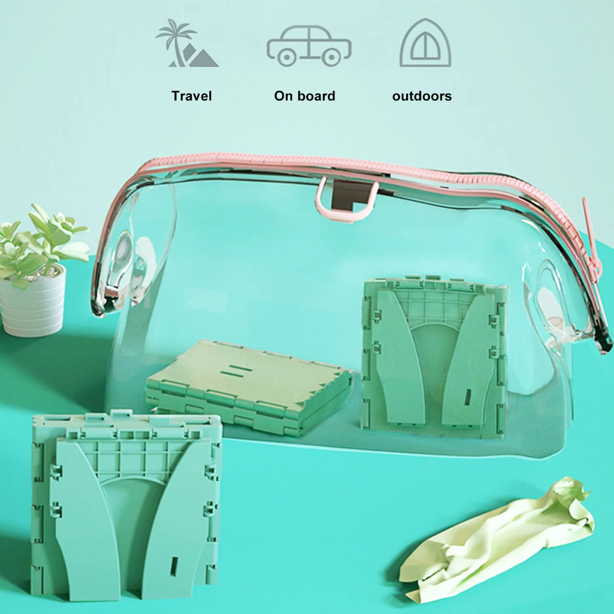 BabyCare – Practical & Portable – Foldable Children's Potty
