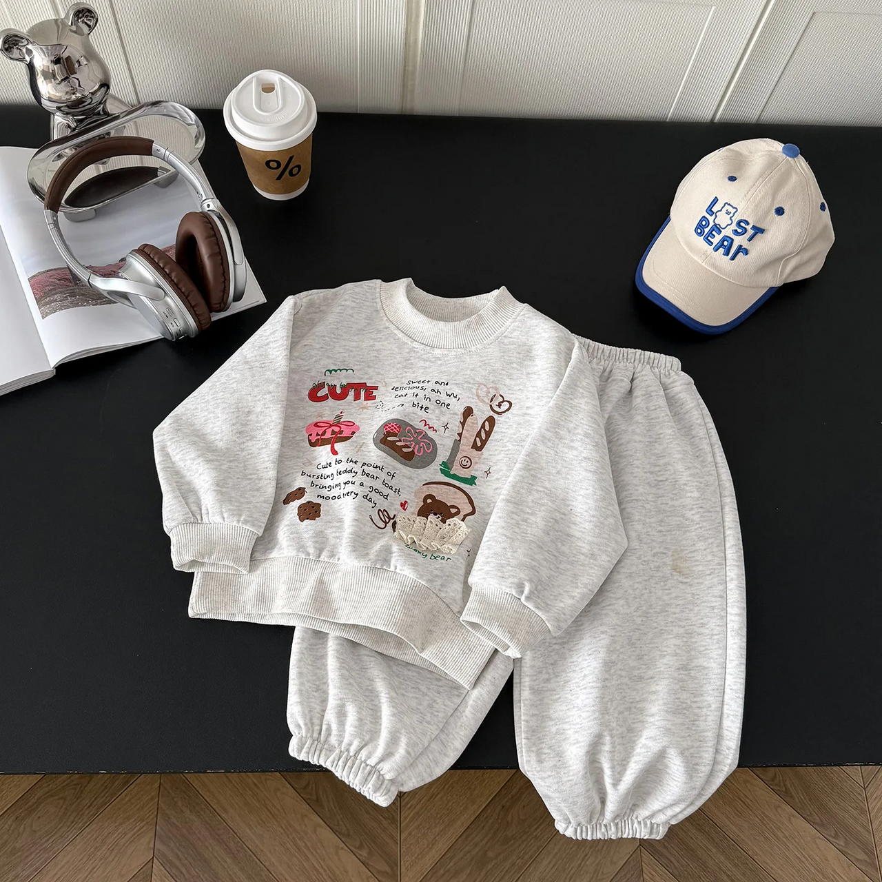MiniBuddy – Soft & Practical – Children's Long-Sleeve Sweater Set