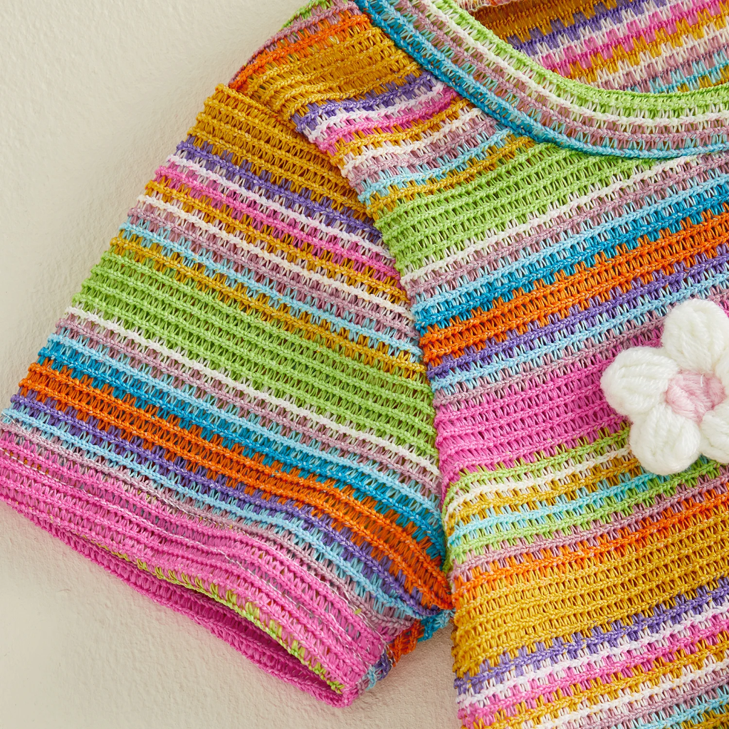 RainbowBloom – Colorful & Cute – "Flower Power" Kids' Outfit