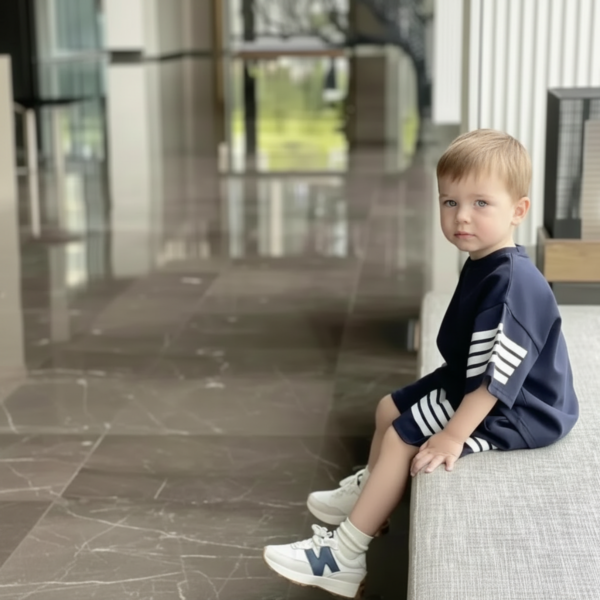 MiniSport – Sports & Casual – 2-Piece Set with Shorts and T-Shirt