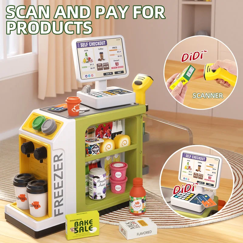 PlaySmart – Creative & Educational – Supermarket Play Set