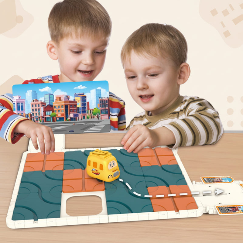 ThinkFun – Logical Thinking & Concentration - Train Puzzle Game