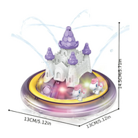 Thumbnail for SpalshCastle – Magical & Interactive – Floating Unicorn Castle Play Set