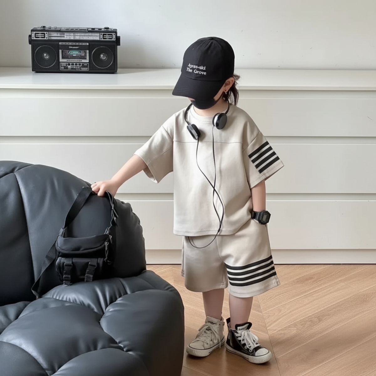 MiniSport – Sports & Casual – 2-Piece Set with Shorts and T-Shirt
