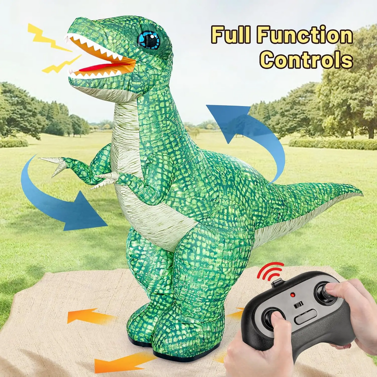 MegaDino – Adventurous & Interactive – Inflatable RC Dinosaur