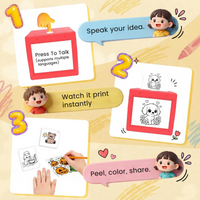 Thumbnail for StickerMagic – Educational & Creative – AI Sticker Printer for Kids