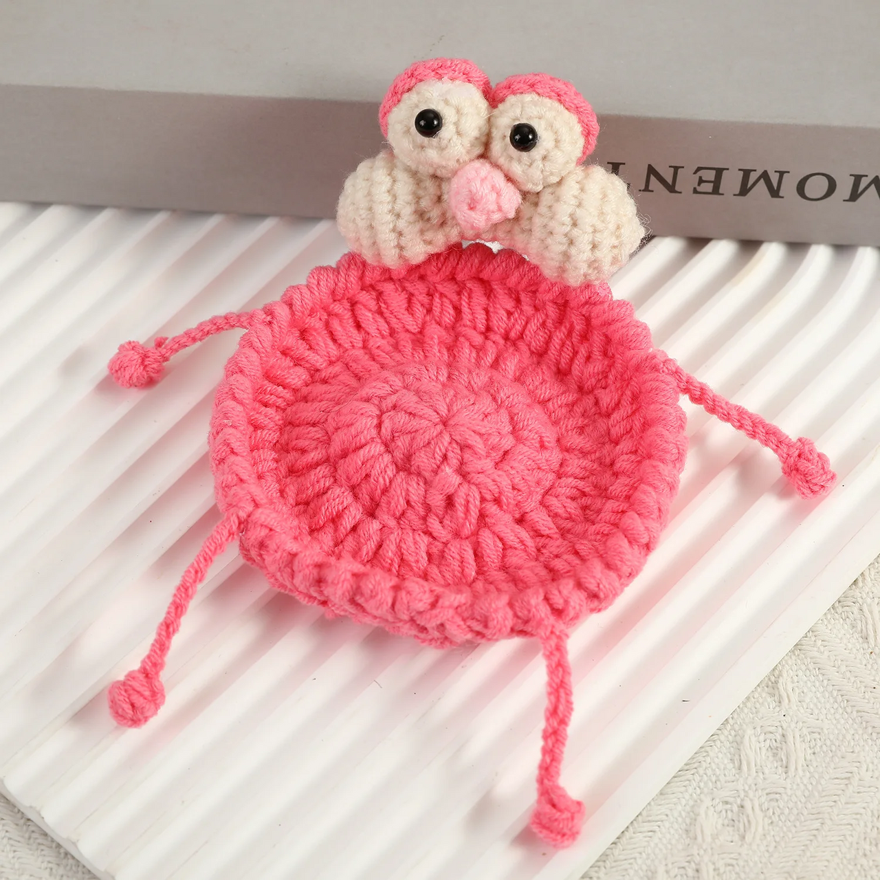 FunnyCritter – Fun & Unique – Crocheted Animals Coaster