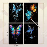 Thumbnail for GlowArt – Glow-in-the-dark – Scratch Cards Set