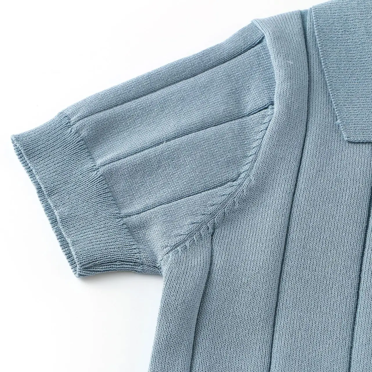 MiniLuxe – Elegant & Comfortable – Polo Shirt with Knitted Fabric