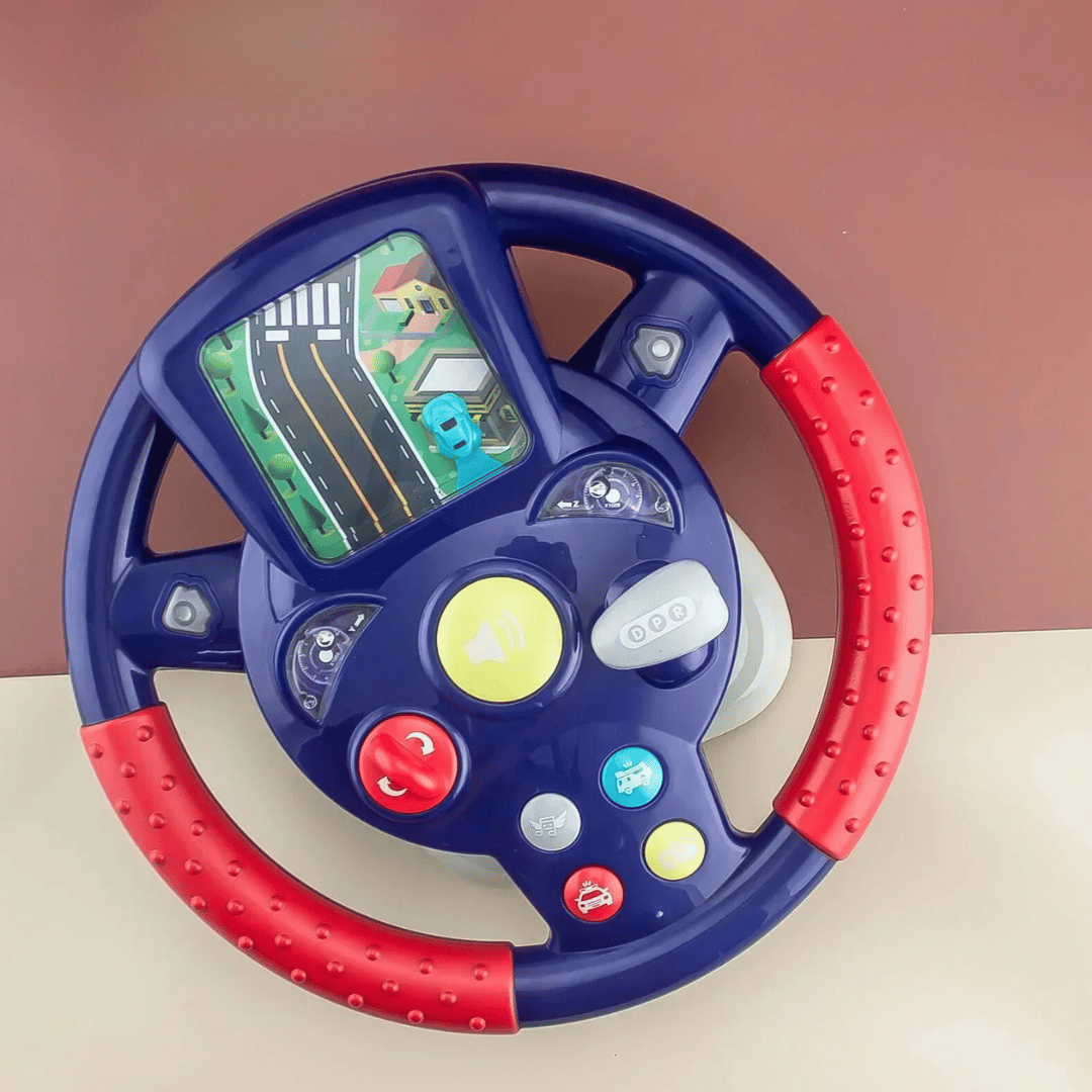 Toy Steering Wheel™ - Mini Steering Wheel, Maxi-Fun - Toy Steering Wheel