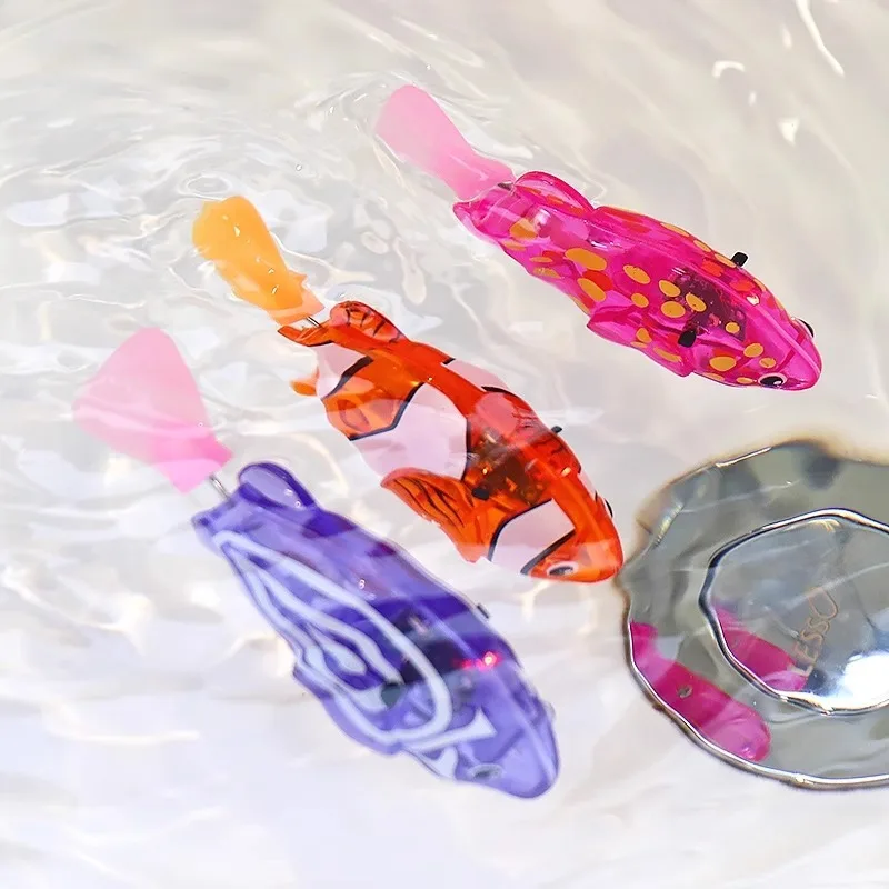 TinySwim – Fun & Active – Electronic Swimming Fish with LED Light