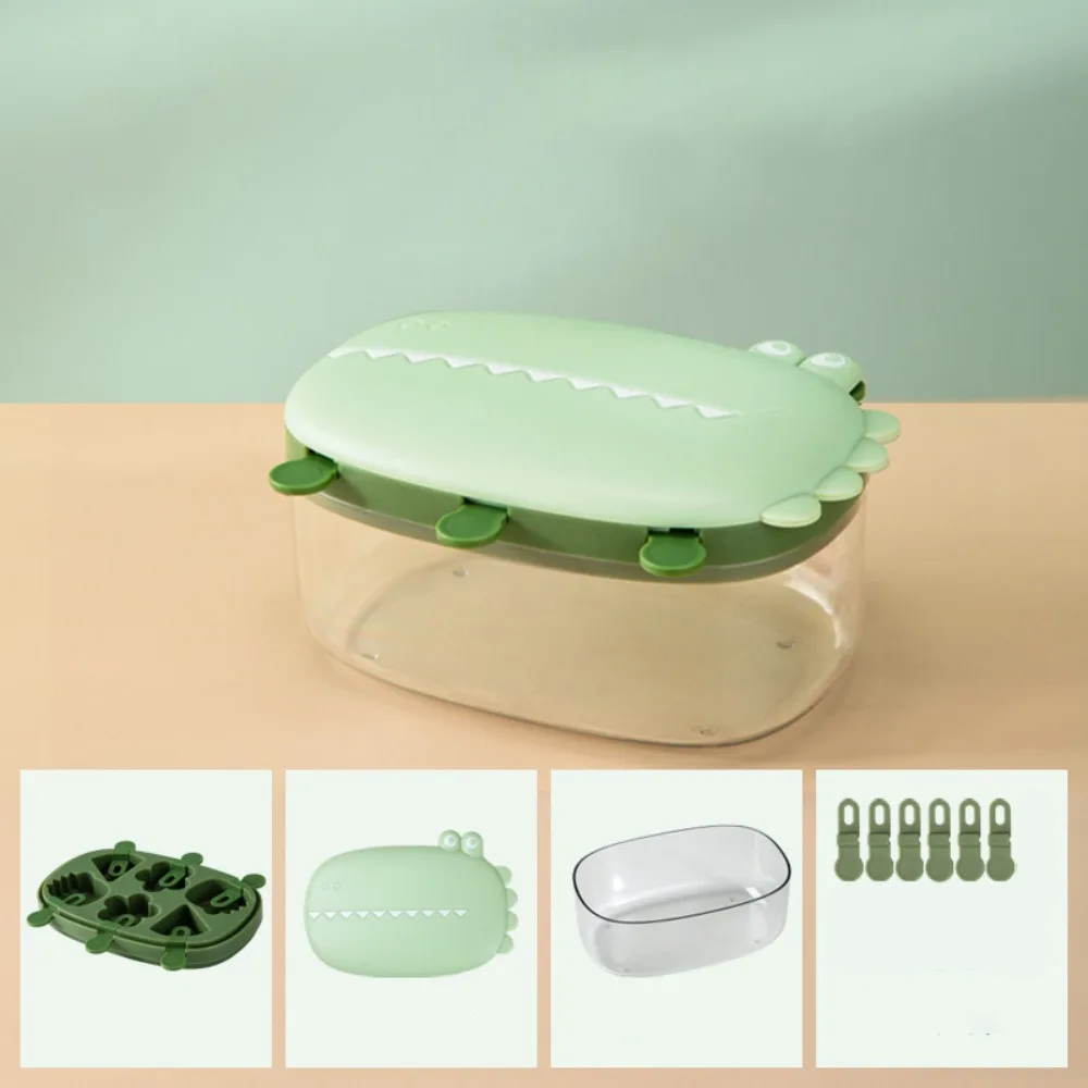 LollyFun – Creative & Practical – Silicone Popsicle Mold with Storage Container