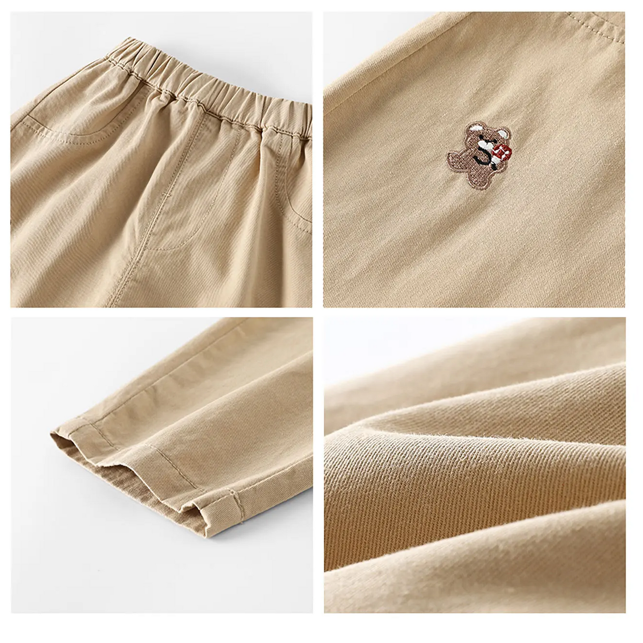 LittlePatch – Soft & Comfortable – Kids' Pants with Embroidered Details