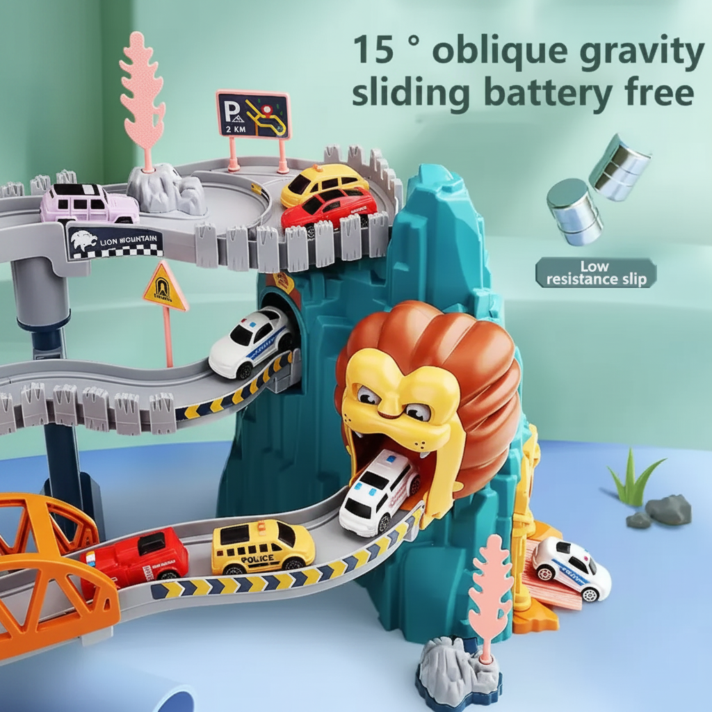 AutoWorld – Educational & Interactive – Electric Parking Garage Play Set