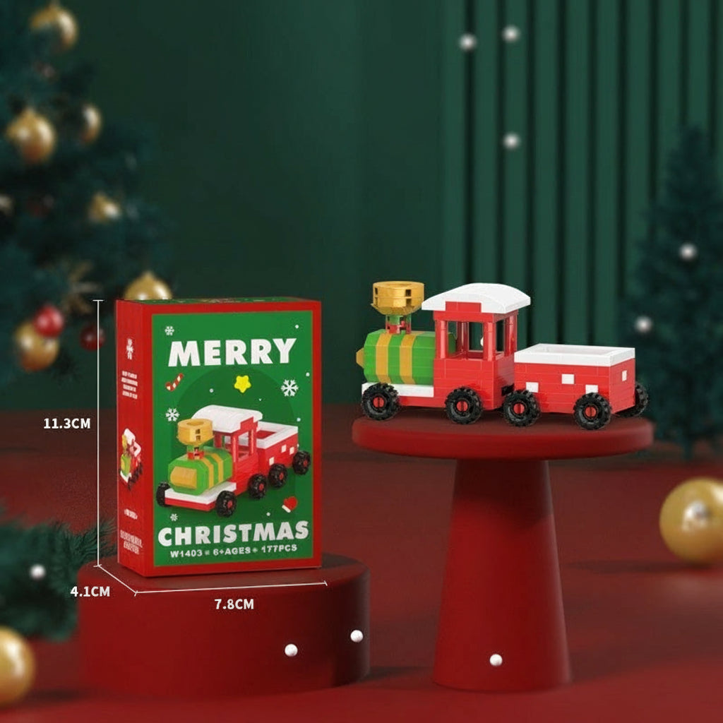 HolidayBlocks – Cheerful & Decorative – Christmas Mini Building Blocks