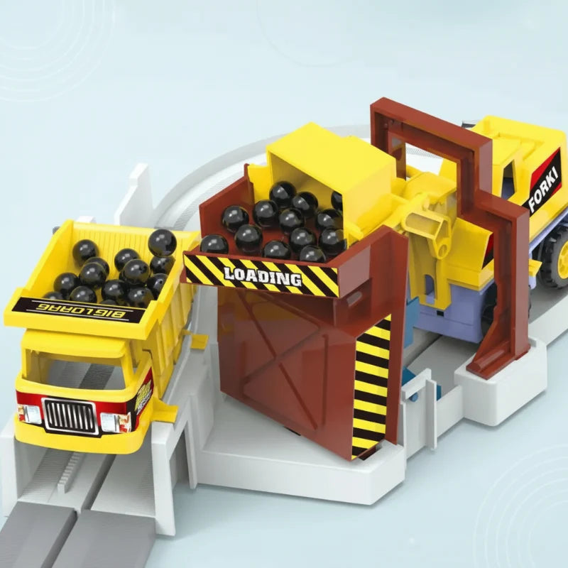 WorkZone – Imaginative & Fun – Electric Construction Race Set