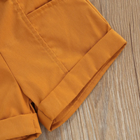 Thumbnail for MiniFashionista – Elegant & Trends – Girls' Set with Top, Shorts, and Waist Bag
