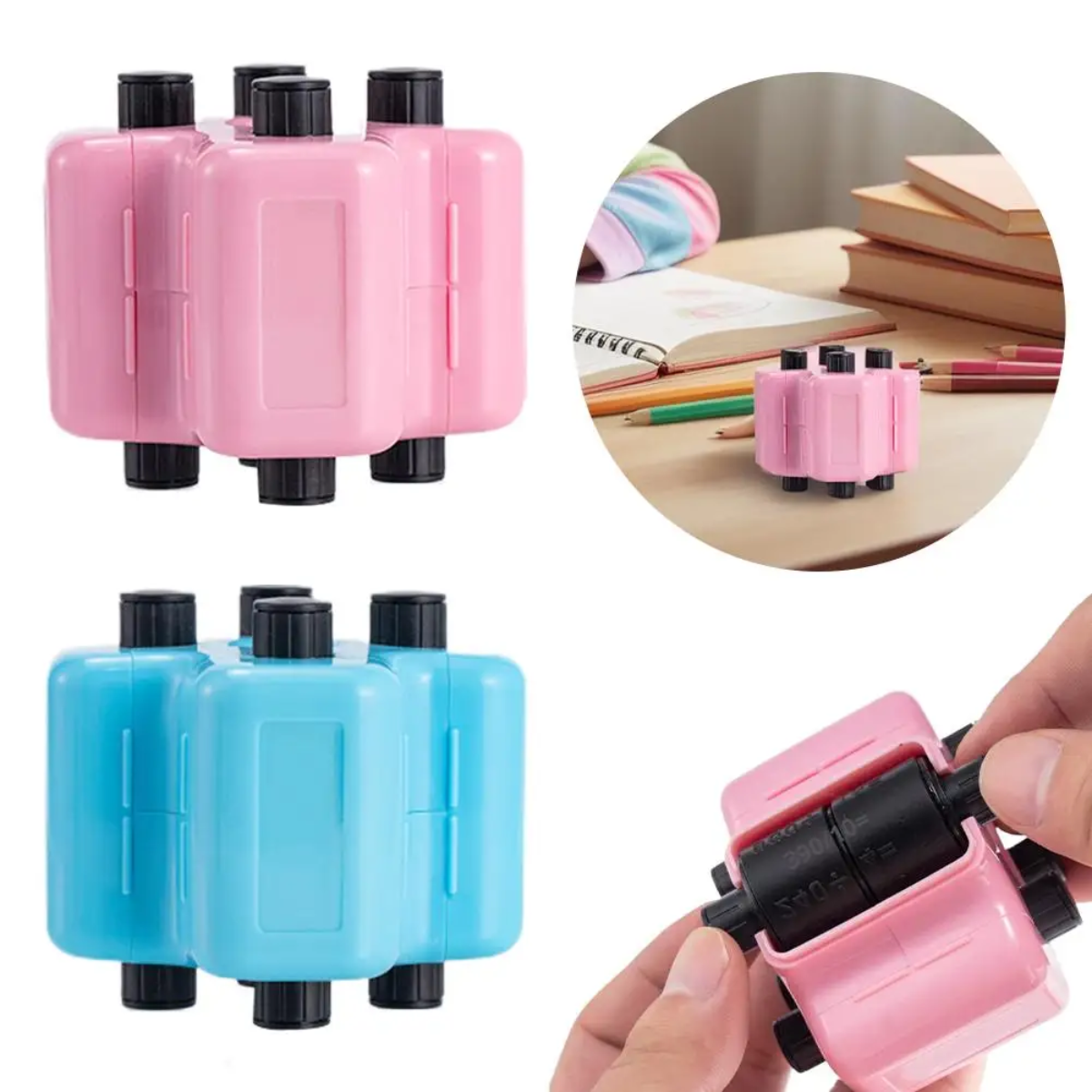 MathRoll – Practice & Get Ready for School – 4-in-1 Math Roller Set