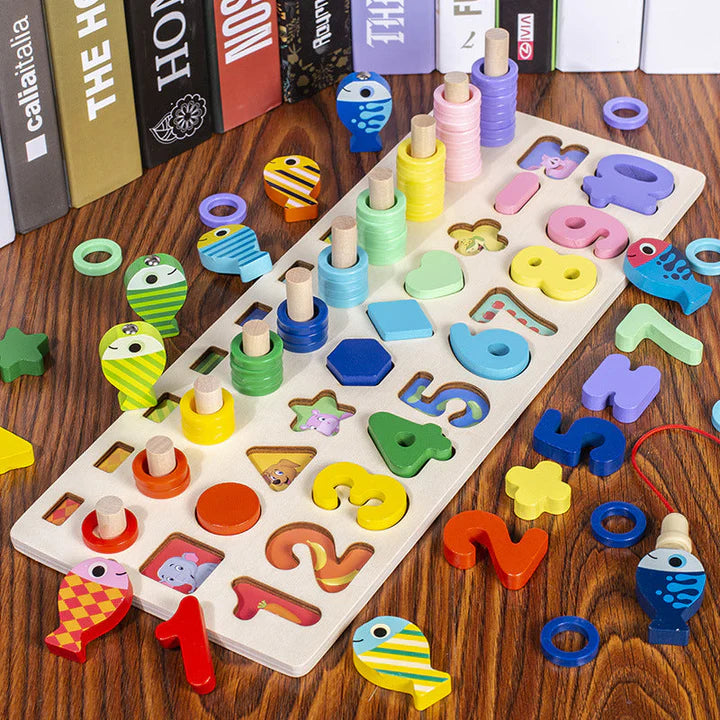 Woods™ | Skill development - Montessori Wood Play Board