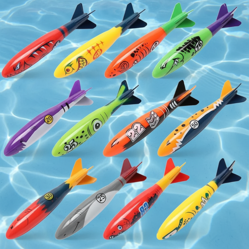FunDive – Water Fun & Educational – Swimming Pool Toy Diving Set