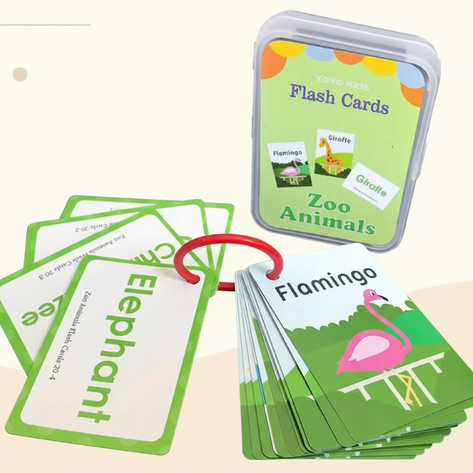 SmartyCards – Cheerful & Language-rich – Educational Word Cards (English)