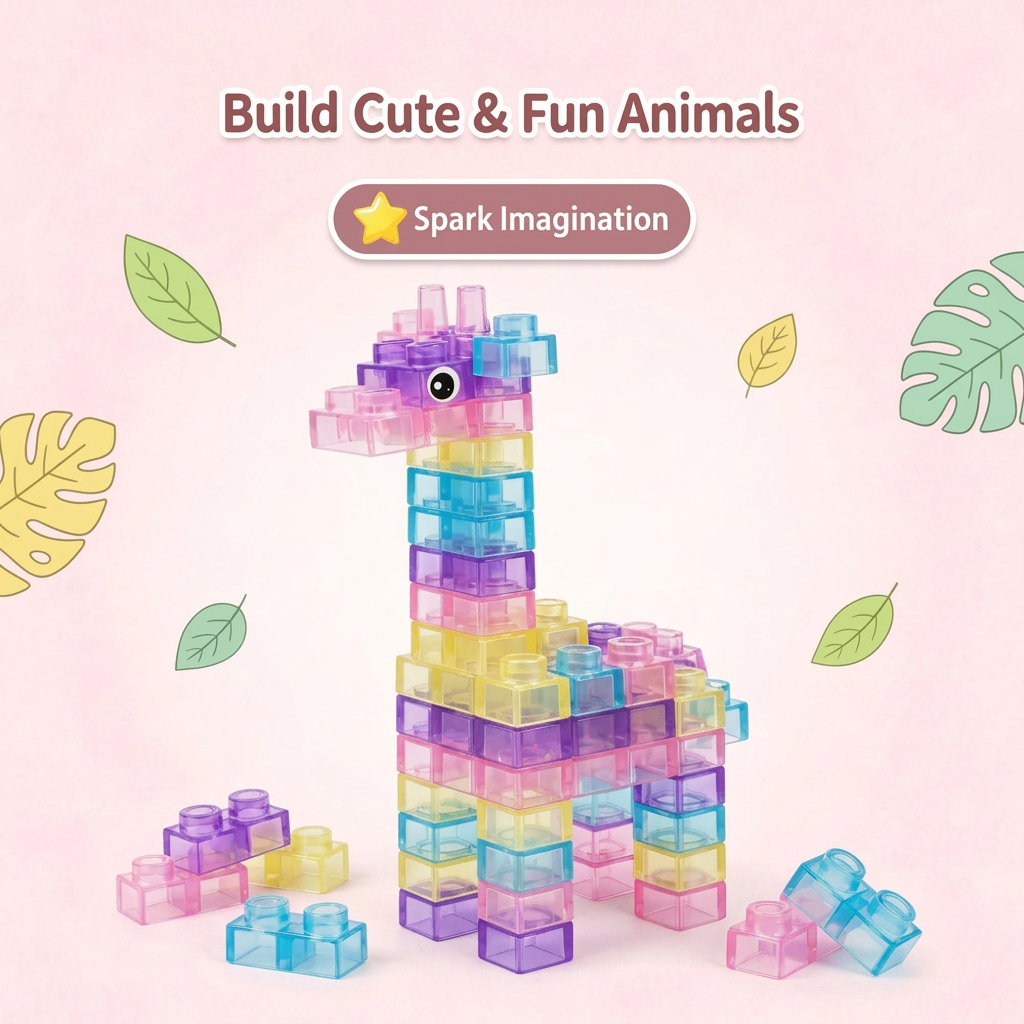 JellyBuild – Soft & Creative – Flexible Jelly Building Blocks
