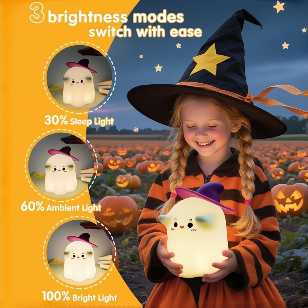 SpookyLamp – Cute & Charming – Halloween Night Light