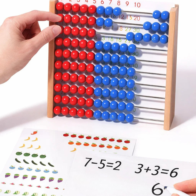 Woods™ - Count and Learn - Wooden Abacus