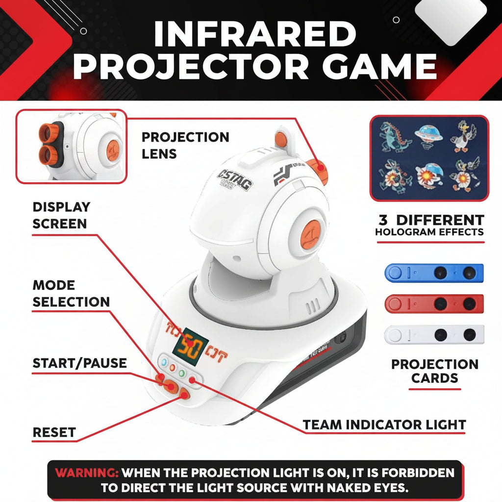 TargetPro – Competitive & Adventurous – Laser Tag Pistol Set