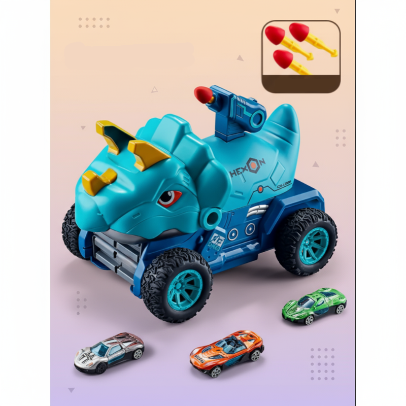 TurboRex – Adventurous & Interactive – Dinosaur Toy Car