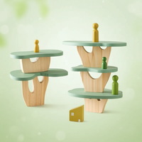 Thumbnail for Wooden Forest Blocks – Creativity & Development – Wooden Stacking Blocks Set