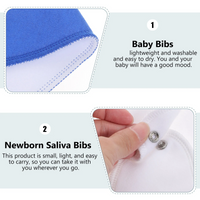 Thumbnail for Tiny Tots – Comfortable & Practical – Baby Bibs (Set of 7)