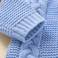 Thumbnail for SoftKnit – Warm & Cute – Knitted Baby Jumpsuit with Hood