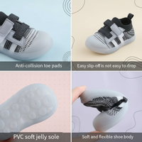 Thumbnail for TinyRunner – Sporty & Breathable – Mesh Baby Shoes with Soft Soles