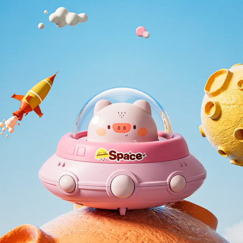 Push and Go UFO Toy – Motor Skills & Play – UFO Toys