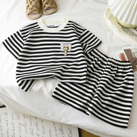 Thumbnail for Kids Stripe Outfit – Trendy & Comfortable – Summer Kids' Outfit