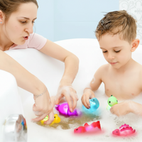 Thumbnail for AquaGlow – Safe & Educational – Glowing Bath Toy Set