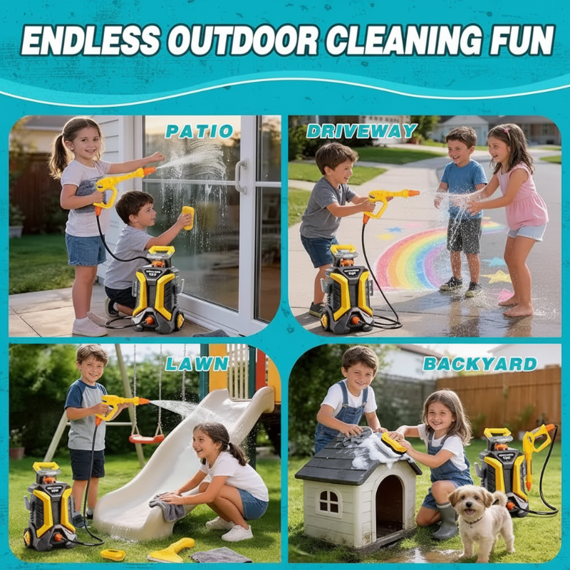 PowerWash – Safe & Fun – Children's Car Wash Toy