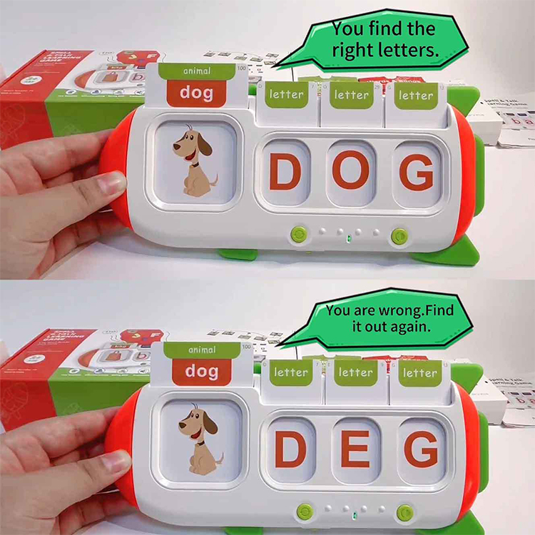 SmartKids – Learn English words – Educational card machine