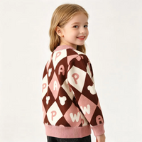 Thumbnail for CozyCardi – Soft & Warm – Knitted Cardigan with Cute Prints