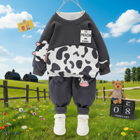 Thumbnail for Mini Fashion™ - Warm & Soft – Two-Piece Children's Clothing Set