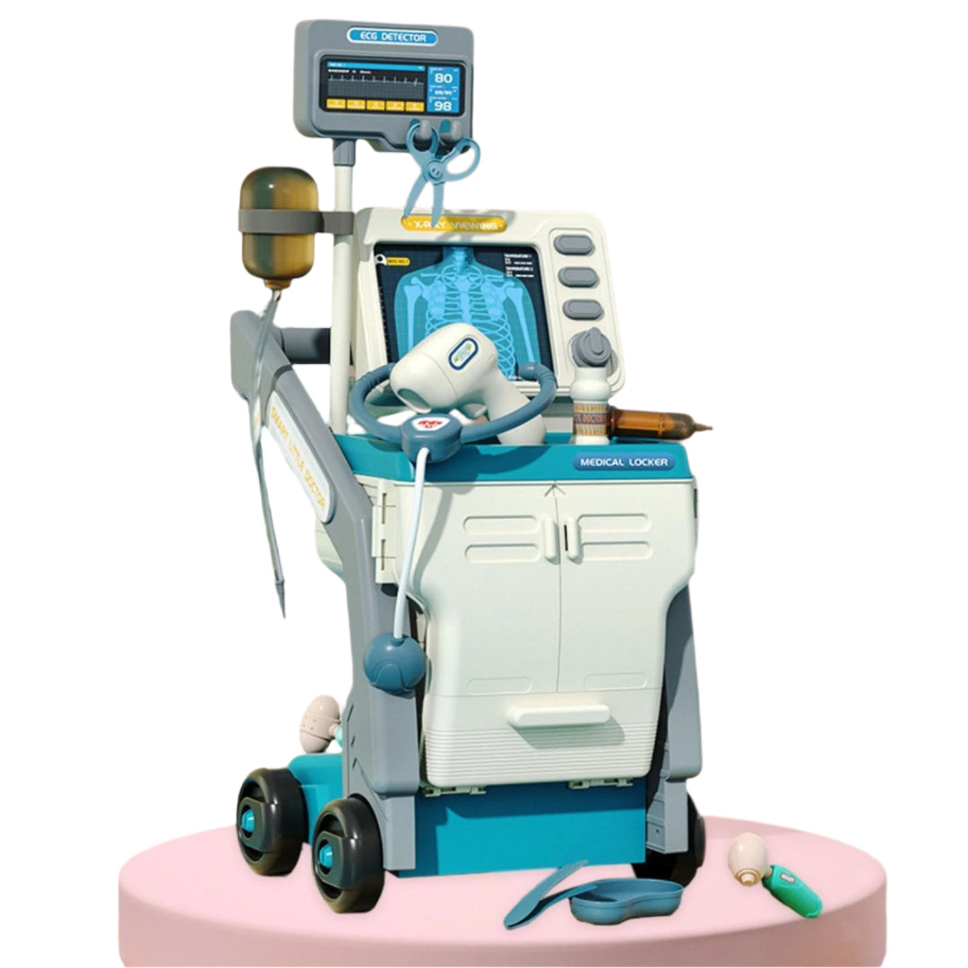 CarePlay – Learning & Imagination – Children's Doctor's Cart Play Set