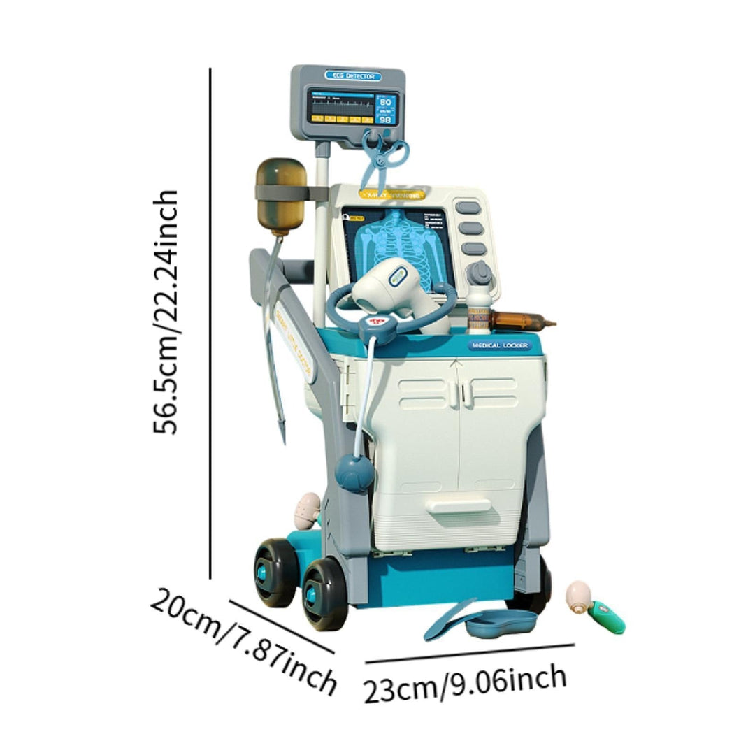 CarePlay – Learning & Imagination – Children's Doctor's Cart Play Set